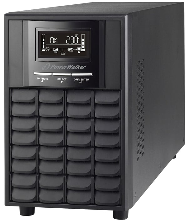 PowerWalker 2000 CW, Interaktivt inngangsstik, 2 kVA, 1400 W, Sinus, 162 V, 290 V