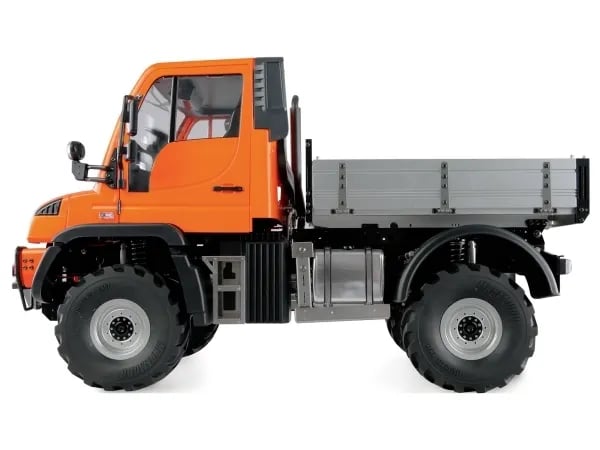 Amewi 22682 Mercedes-Benz Unimog työkone 4WD 1:10 ARTR, oranssi