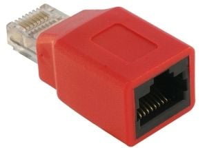 Delock - Overgangsadapter - RJ-45 (hann) til RJ-45 (hunn)