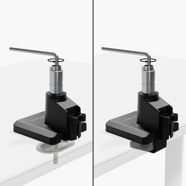 Arozzi Alzare Neo Single - Gas Spring Monitor Arm - Black