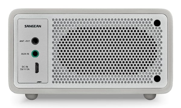 Sangean Genuine Mini DDR-7 radio DAB+ FM, Glacier Silver