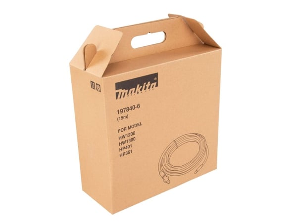 Makita 197840-6 avloppsrensslang 15 m för DHW080ZK, HW1200, HW1300