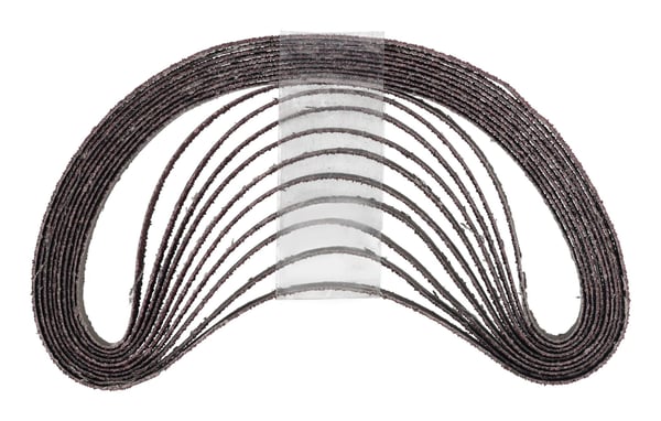 set med slipband av tyg 457x13mm, kornstorlek 40/80/120, för DCM200, DeWalt [DT3607-QZ] 10 st.