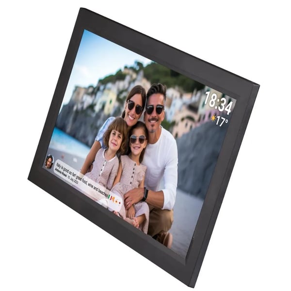 Denver PFF-1503B, 39,6 cm (15.6"), 1920 x 1080 piksler, IPS, JPEG, 16 GB, MicroSD (TransFlash)