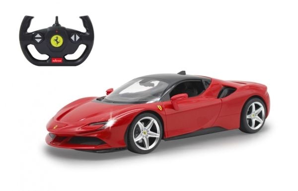 Jamara Ferrari SF90 Stradale, Urheiluauto, 1:14, 6 vuosi/vuosia, 2400 mAh
