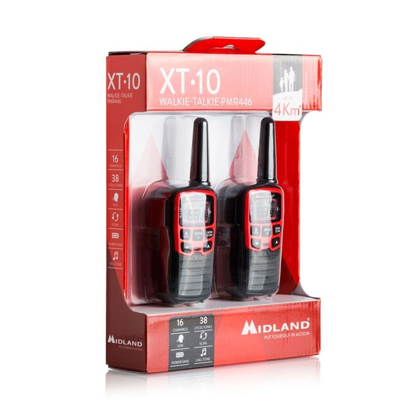 PMR MIDLAND XT10 -käsiradiopuhelimet