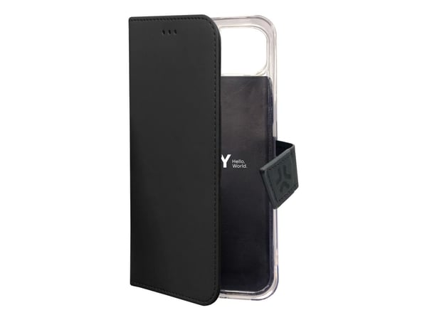 Celly WALLY1053, Tegnebogsetui, Apple, iPhone 15, 15,5 cm (6.1"), Lajittelu