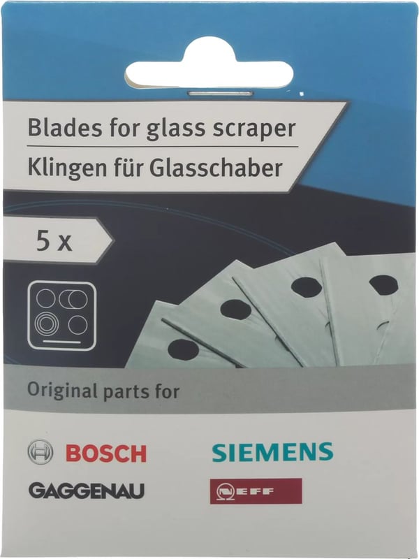 BSH Knivblad for glassskraper - 5-pak