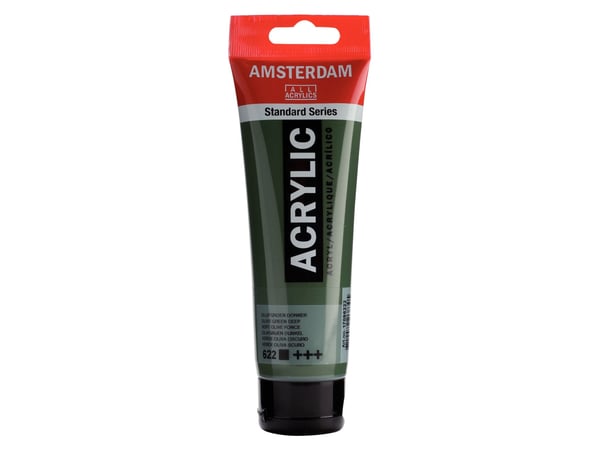 Amsterdam Standard Series akryl-rör olivgrön djup 622