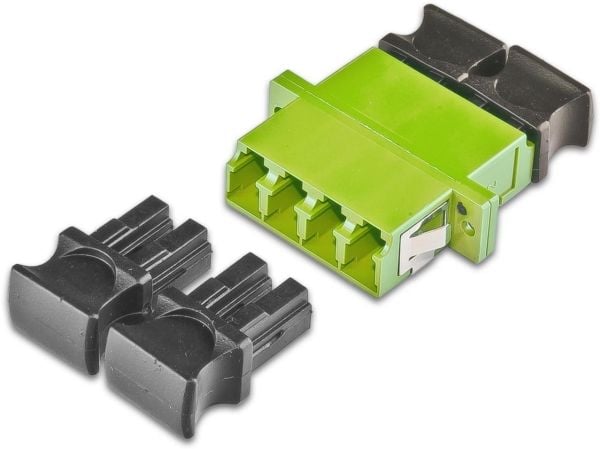 Lightwin LKUP 4LC-4LC MM OM5, LC, Vaaleanvihreä, Monitila, Muovi, OM5, 1 kpl