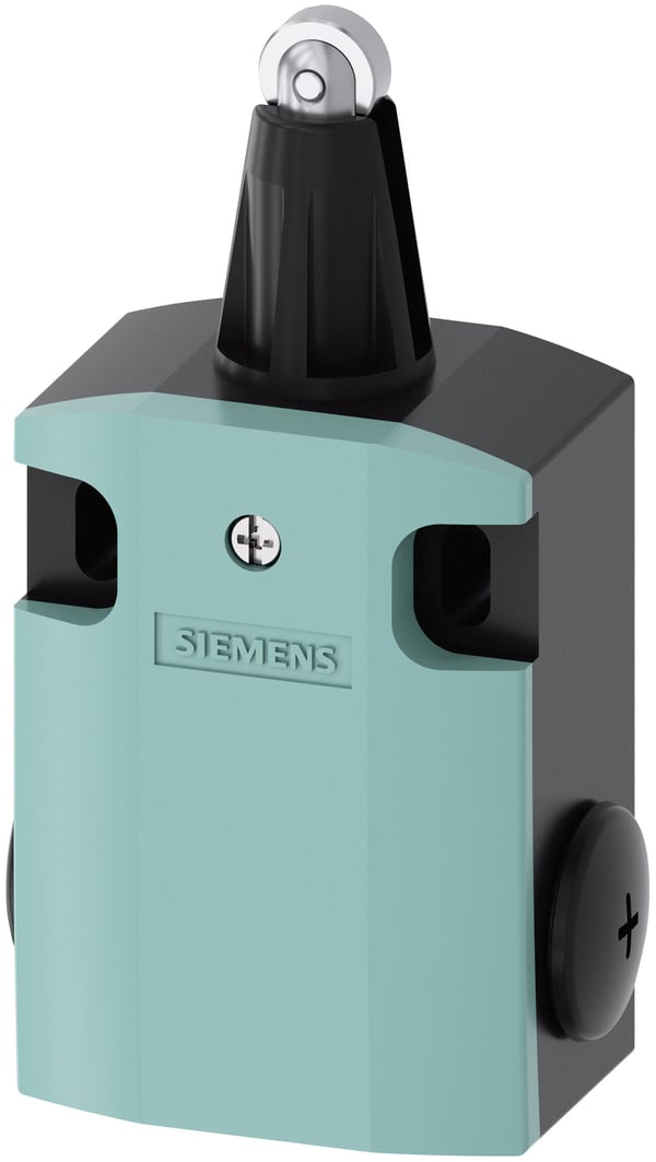 Siemens 3SE51220KD02 3SE5122-0KD02 Asentokytkin 6 A ruostumattomasta teräksestä valmistettu rulla, rullatönäjä IP66, IP67 1 kpl, metalli, IP66, IP6...