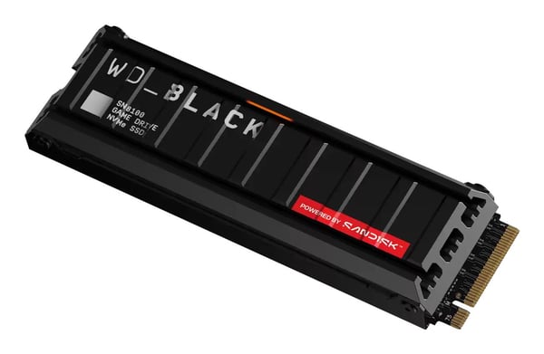 WD_BLACK SN8100 SSD-levy 2 TB M.2 2280 PCIe 5.0 14900 MB/s jäähdytyssiilillä