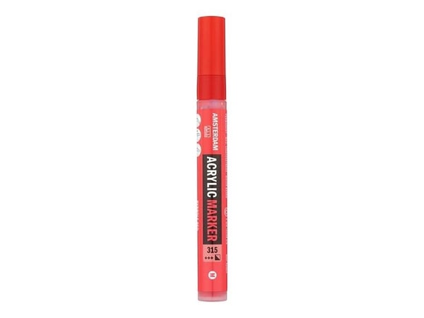 Amsterdam akrylmalingmarker 4 mm Pyrrole Red 315