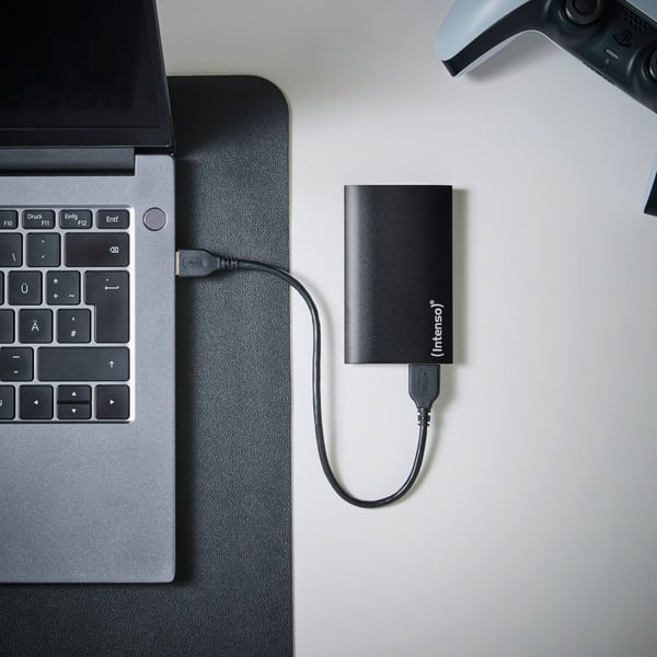 Intenso Premium - SSD - 500 GB - extern (portabel) - 1.8" - USB 3.2 Gen 1x1 - svart