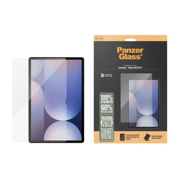 PanzerGlass - Skjermbeskyttelse for nettbrett - ultrabred passform - glass