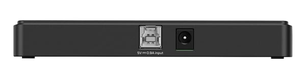 DELTACO UH-739 - Hubb - with switches, power supply included - 7 x SuperSpeed USB 3.0 - skrivbordsmodell