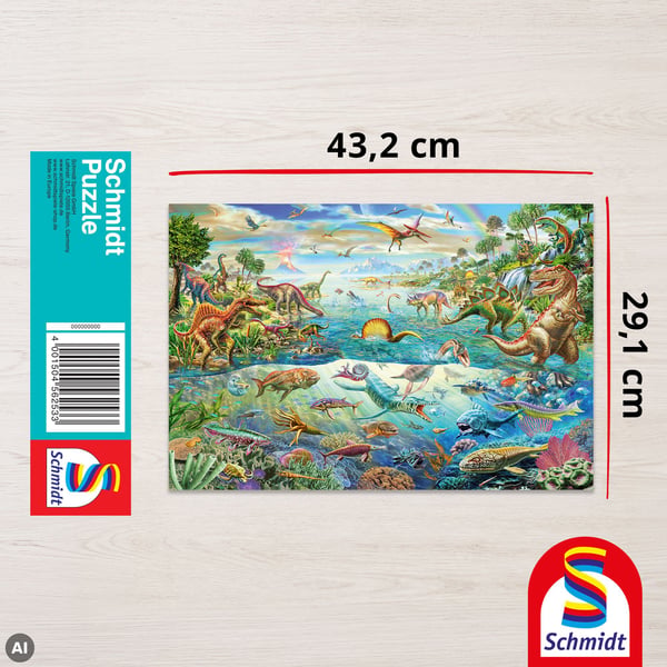 Schmidt Spiele 56253, 200 stykker, 8 År
