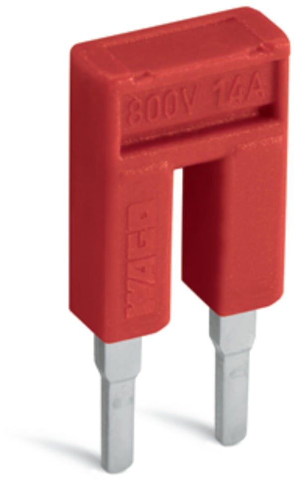 Wago 2000-402/000-005, Punainen, 25 kpl, 5,9 mm, 4,1 mm, 19 mm