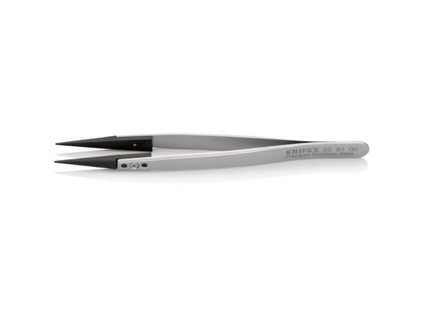 Knipex 92 81 05, Rustfritt stål, Svart, Rustfritt stål, Konisk, Rett, 17 g, 10 mm