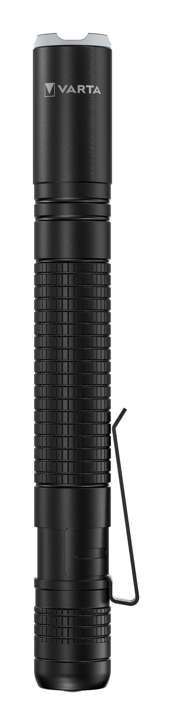 Varta 16606 101 421, Hånd lommelygte, Alumiini, Acrylonitrilbutadienstyren, Aluminium, Knapper, 1 m, LED