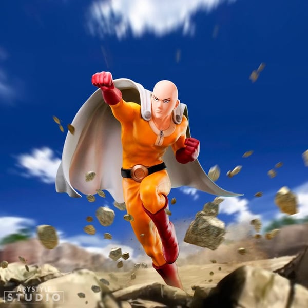 ABYstyle Figurine ONE PUNCH MAN - Figurine "Saitama" x2" (3665361068716)