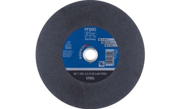 PFERD Laboratory cut-off wheels SG LAB STEEL, 10 stykker
