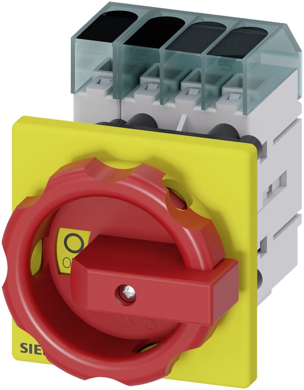 Lastbryter Rød, Gul 4-polet 16 mm² 40 A 690 V/AC Siemens 3LD33540TL53