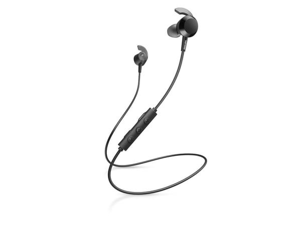Philips TAE4205BK/00 in-ear-hörlurar, Bluetooth, 10 timmar, svart