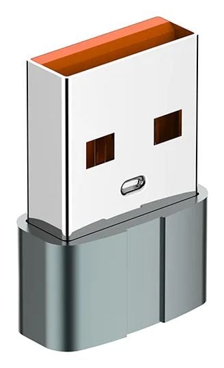 ColorWay - USB-adapter - USB-C (hunn) til USB (hann) - USB 2.0 - 3 A - grå
