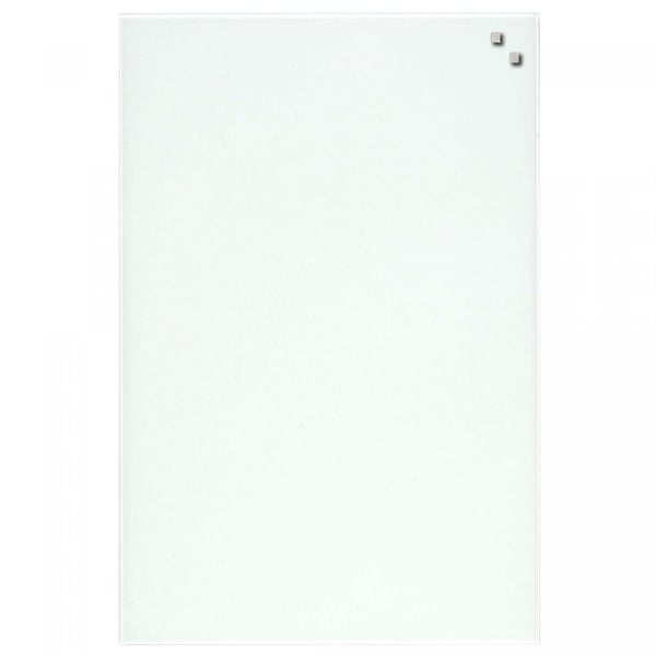 Magnetisk glastavle NAGA 40x60 cm hvid