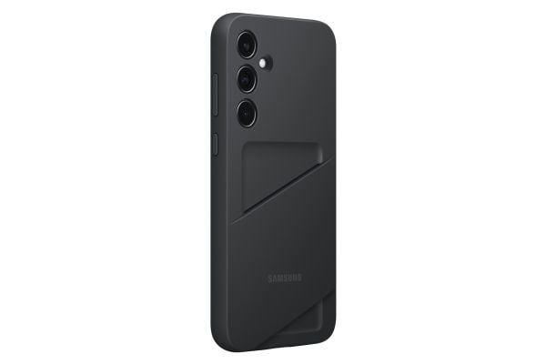 Samsung EF-OA356 - Baksidedeksel for mobiltelefon - termoplast-polyuretan (TPU) - svart - for Galaxy A35