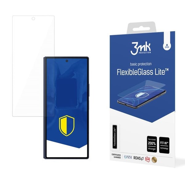 3MK 5903108586238, Samsung, Galaxy Z Fold 6, Krasjsikker, Slagbestandig, Ripebestandig, 1 stykker