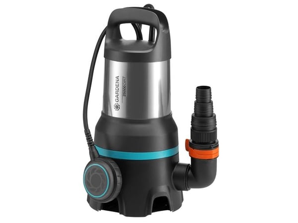 Gardena Dirty Water Pump 25000, 1100 W, AC, 1,1 stang, 25000 l/t, IPX8, Sort