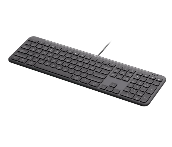 Logitech K620 langallinen näppäimistö yrityksille USB-C, Nordic-613, grafiitti