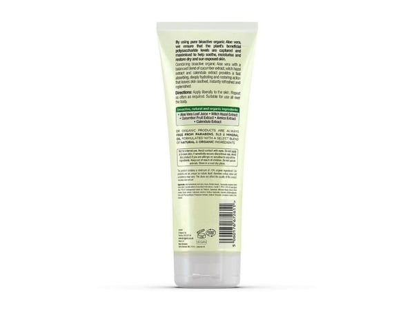 Dr Organic Aloe Vera -kurkkugeeli 200 ml