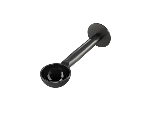 Electrolux E6EC1-6BST, Espressokone, 1 L, Kahvinappi, Jauhettu kahvi, 1450 W, Musta