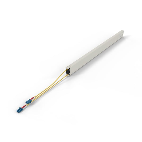 PATCHBOX CONE46OS211, brett for kabelhåndtering, kremfarget, akrylonitrilbutadienstyren, polyoksymetylen (POM), 46U, 2,5 m, -20 - 60 °C