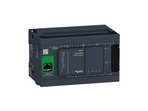 Schneider Electric TM241CE24T, IP20, -10 - 50 ° C, -25 - 70 ° C, 150 mm, 95 mm, 90 mm