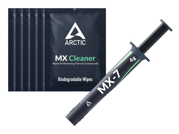 ARCTIC MX-7, Termisk pasta, 2,9 g/cm³, Grå, 35,000 - 38,000, -50 - 250 ° C, 4 g