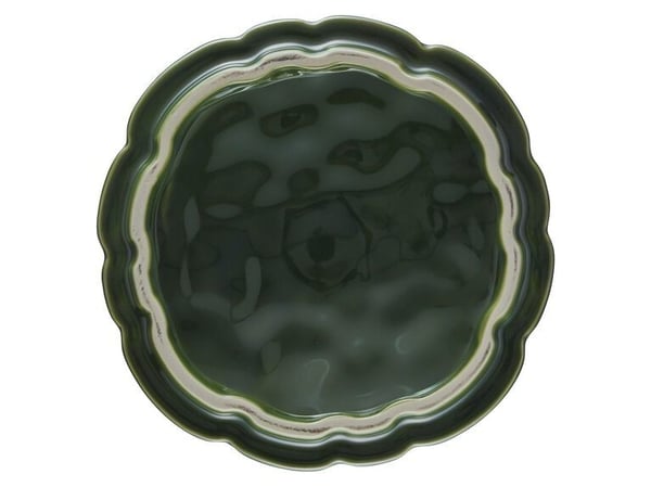 ZWILLING 40500-326-0, Ildfast ramekin-form, Bølgete rund, Keramisk, Keramisk, Grønn, 0 - 300 °C