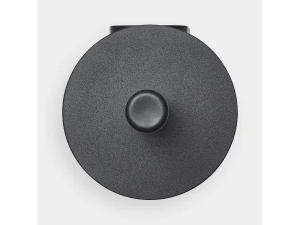 Brabantia 303821, Toalettbørste og holder, Sort, Stål, 96 mm, 110 mm, 420 mm