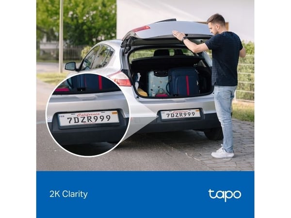 TP-Link Tapo C411 KIT utomhus-IP-övervakningskamera 2304 x 1296, solcellsdriven