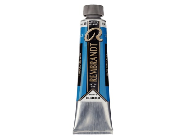 Artequipment TALENS REMBRANDT 40ML 534 - CERULEAN BLUE - oljemaling uniw