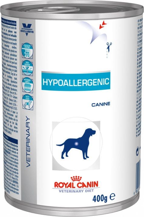 Royal Canin Veterinary Diet Canine Hypoallergenic can 400g