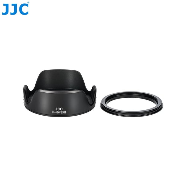 JJC LH-EW55II, 2,8 cm, Rund, ABS, Aluminium, Svart, 15,9 g