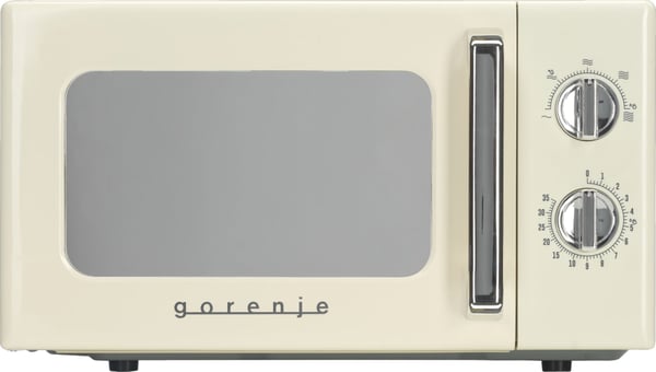 Gorenje MO20E1HRL solo-mikrobølgeovn 20 L 700 W, hvit/krem