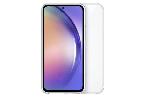 Samsung EF-QA546 - Baksidesskydd för mobiltelefon - transparent - för Galaxy A54