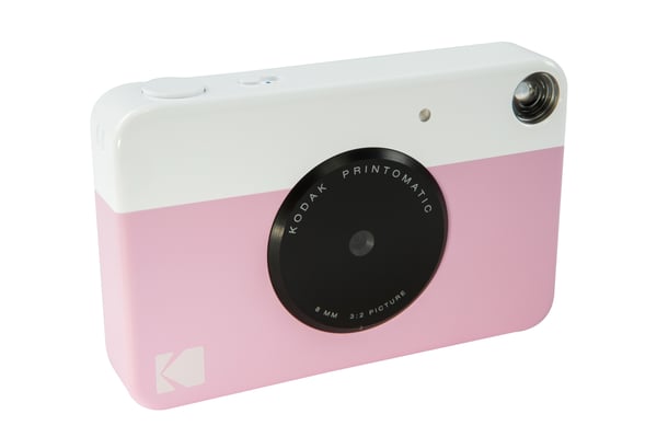 Kodak Printomatic, 50,8 x 76,2 mm, Vaaleanpunainen, Valkoinen, Auto, MicroSD (TransFlash), Auto, Auto, Salama poiskäytöstä, Salama käytössä