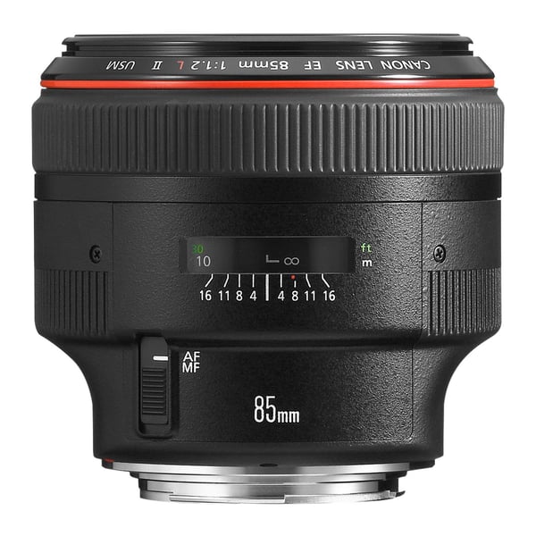 Canon EF - Teleobjektiivi - 85 mm - f/1.2 L II USM - Canon EF - EOS 1000, 1D, 50, 500, 5D, 7D, Kiss F, Kiss X2, Kiss X3, Rebel T1i, Rebel XS, Rebel...