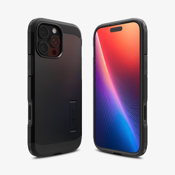 Spigen iPhone 16 Pro Max Case, Apple iPhone 16 Pro Max, musta